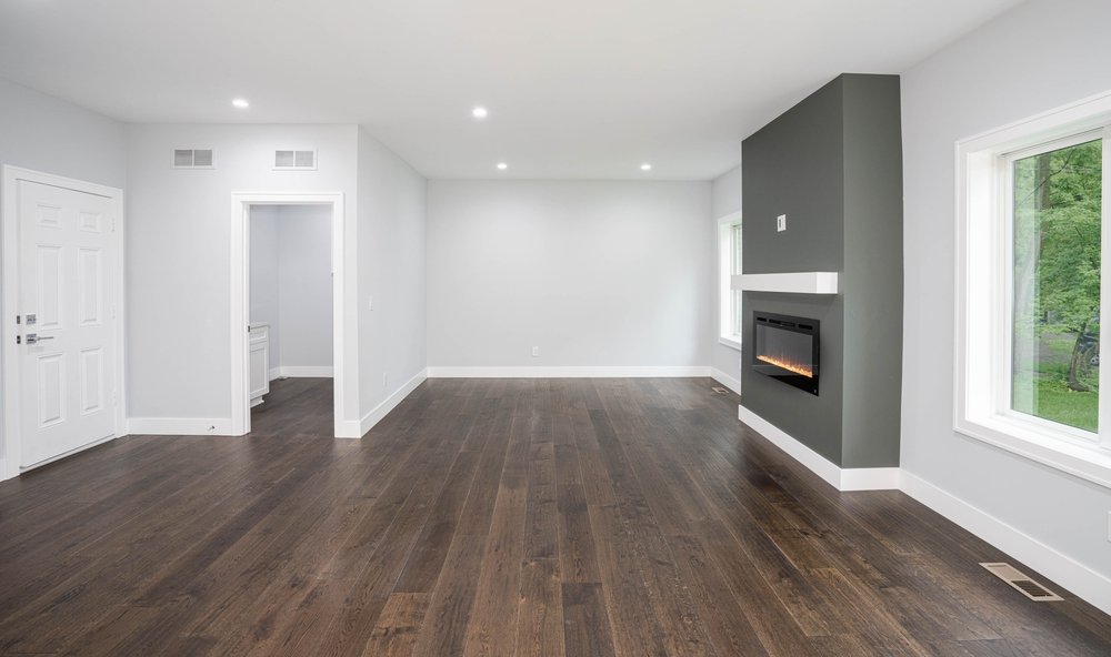 Dit is het resultaat van glasvezelbehang laten aanbrengen in je nieuwbouwwoning in Nieuwegein.